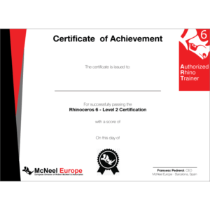Certificación de Rhino Nivel 1 (Español)
